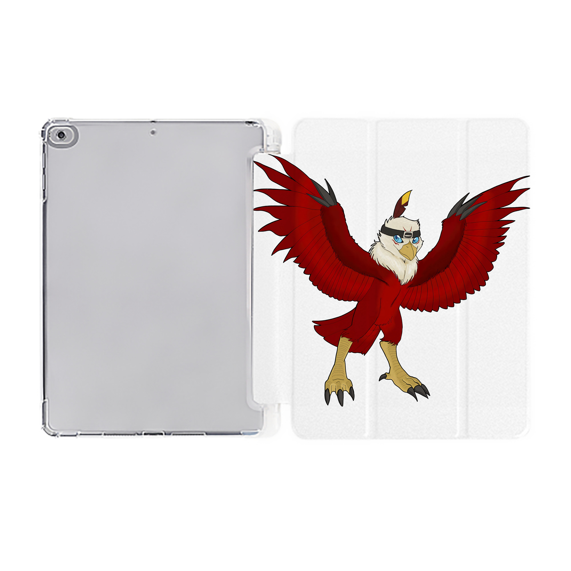 （画像用） Digimon デジタルモンスター/デジモン IPad ケース ペン収納付き 三つ折りスタンド PUレザー×シリコン 対応機種9.5/10.5/10.9インチ